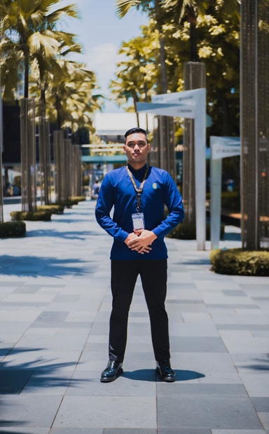 Professional security team member 3